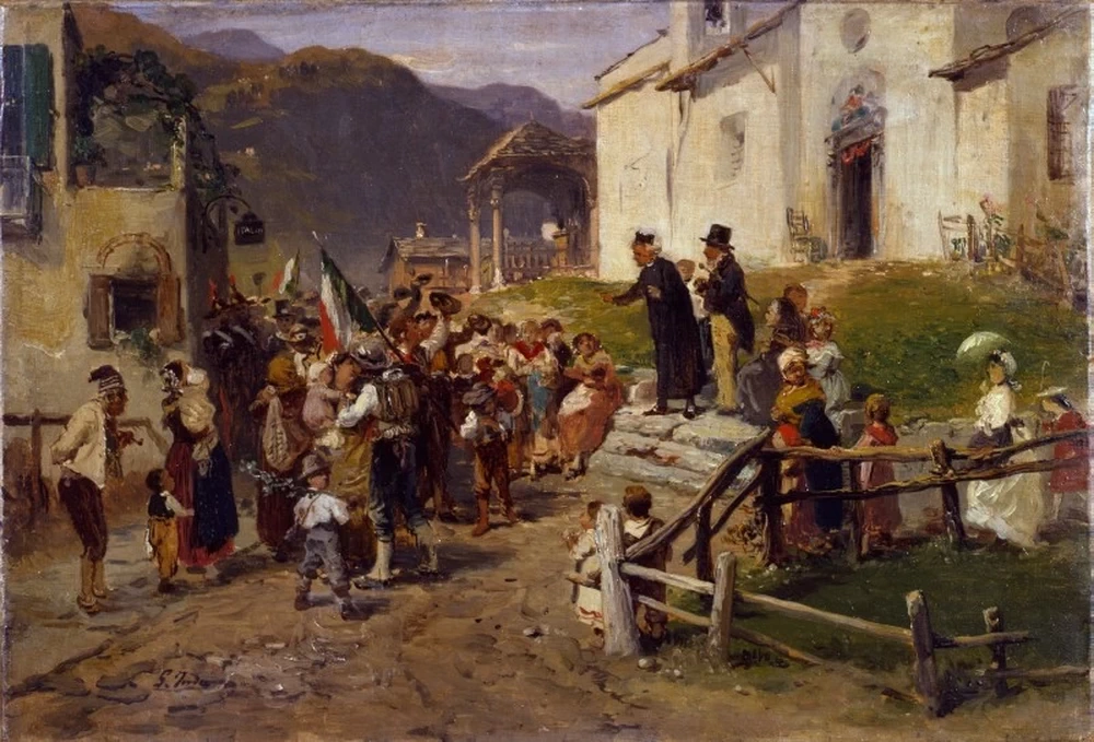 La partenza dei volontari - Artgate Fondazione Cariplo, 1878